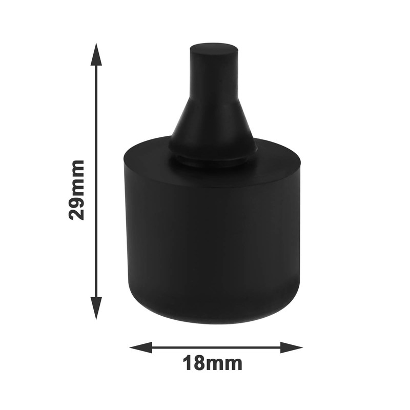 LT Easiyl 4pcs Car Door Buffer Rubber Shock Absorber Collision