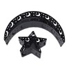 Ramadan Dessert Tray Iron Reusable Large Capacity Moon Star Shaped