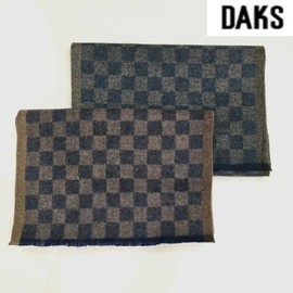 Daks 대구백화점 닥스캐시미어 체크 모직 머플러(FKO096O) Daegu Department Store Daks Cashmere Check Wool Scarf (FKO096O)