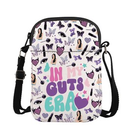 TGBJE Music Lover Gifts OR Album Inspired Crossbody Purses Bag Singer Fans Gift In My Guts Era Musical Messenger Bags (C-gu-ts era CB)