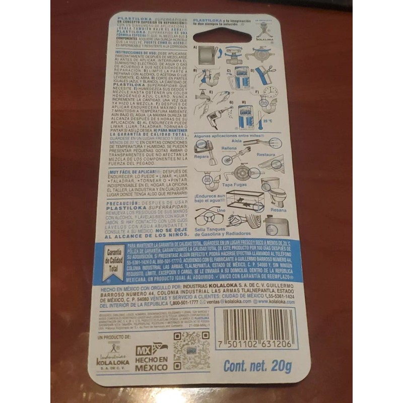 Plastiloka Plastilina Epoxica