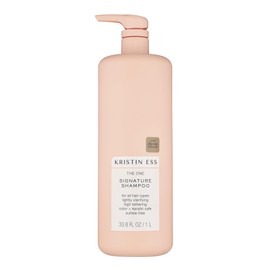Kristin Ess Kristin Ess Hair One Signature Shampoo with Avocado Oil + Castor Oil for Women - Lightly Clarifying Daily Sulfate Free Hydrating Shampoo, Color Safe, Vegan, 33.8 fl oz