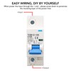 DC Circuit Breaker 1P 125A 250V DIN Rail Mounted Arc