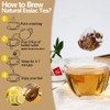 Premium 50 Essiac Tea Bags, Wellness Blend Tea, made with