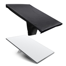 For Starlink Gen 3 Covers with Zipper and Storage Bag, Outdoor Waterproof Dustproof Protective Covers Fits Starlink V3, Wind-Resistant, Sunlight-Resistant, Snow-Resistant, Black