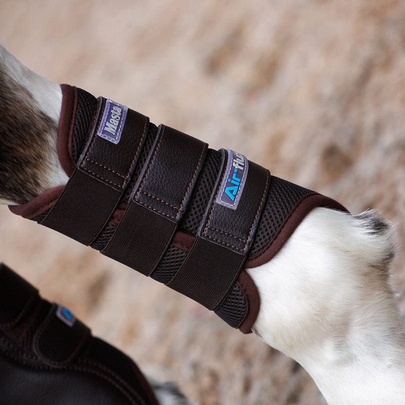 Masta Air-Flux Horse Brushing Boots - Training Neoprene Protective Wrap