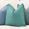 Madizz Textured Chenille Cushion Covers Set of 2 Super Soft