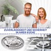 Triple Burner with Inlet Diameter 20 mm for Gas Cookers