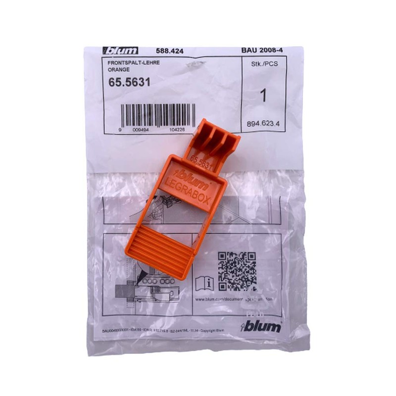 BLUM Tip-on Blumotion Front Gap Gauge 65.5631, LEGRABOX/MOVENTO