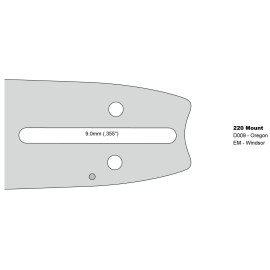 Laser Forestry Pro Bar 20" Chainsaw Professional Bar & Chain 3/8 x .058 x 72 Fits Jonsered & Husqvarna