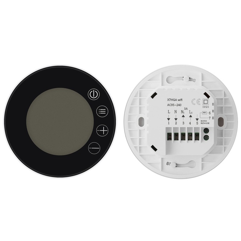 Tuya WiFi LCD Display Intelligent Thermostat Programmable Temperature Controller APP