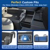 DAZANZAN Center Console Hanging Organizer Tray for Chevy Silverado/Sierra 1500(2019-2026)