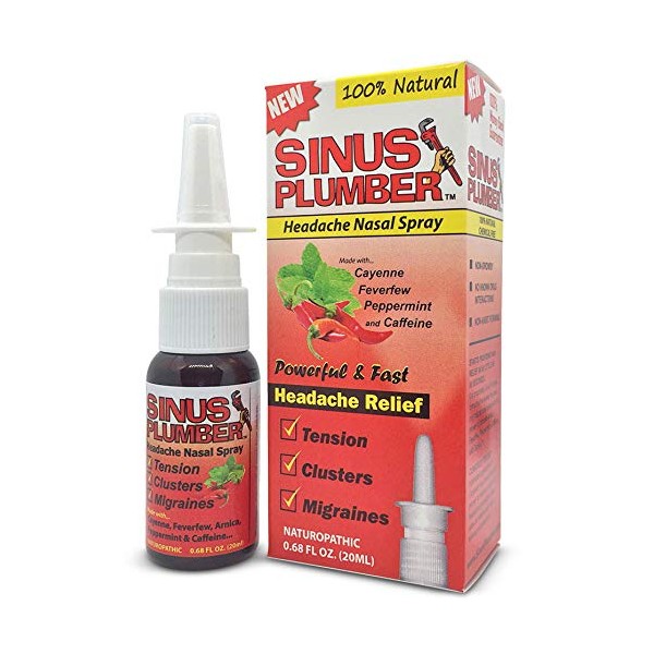 Sinus Plumber Headache Nasal Spray – Headache Formula