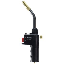 K Tool International Self Igniting Propane Blow Torch Head; Trigger Start, Ergo Handle and Replacement Tip; KTI70057