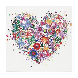 Special Shape Diamond Painting Art Kit Adult DIY 5D Diamond Painting Kit Home Office Wall Decor Mandala Love 30X30cm