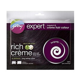 Godrej Expert Rich Crème - Color para el cabello, color burdeos