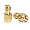 SMA to RP-SMA Adapter, 10-Pack RPSMA Male to SMA Female