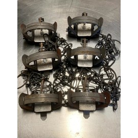 FPS 12 -#1 CoilSpring Traps Raccoon Mink Nutria Muskrat Groundhog NEWSALE