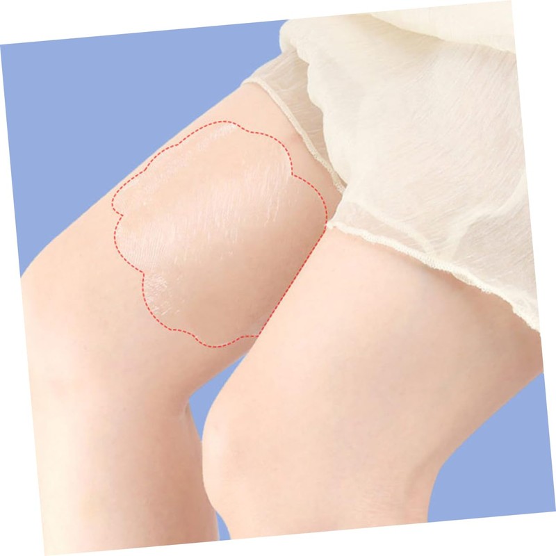 VICASKY 10pcs Transparent Thigh Chafing Patches Friction Stickers for Inner