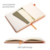Deziliao Lined Journal Notebooks with Pen Loop, Hardcover Notebook Journal