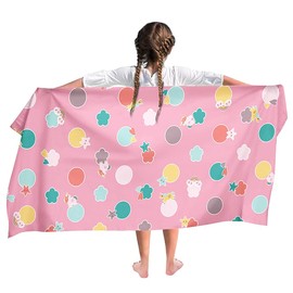 Ulticool Microfibre Children's Towel 140 x 70 cm - Koala Koala Bear Unicorn - Lightweight Travel Towel Quick Drying Bath Towel Beach Towel Microfibre - Travel Beach Sport Child Girl