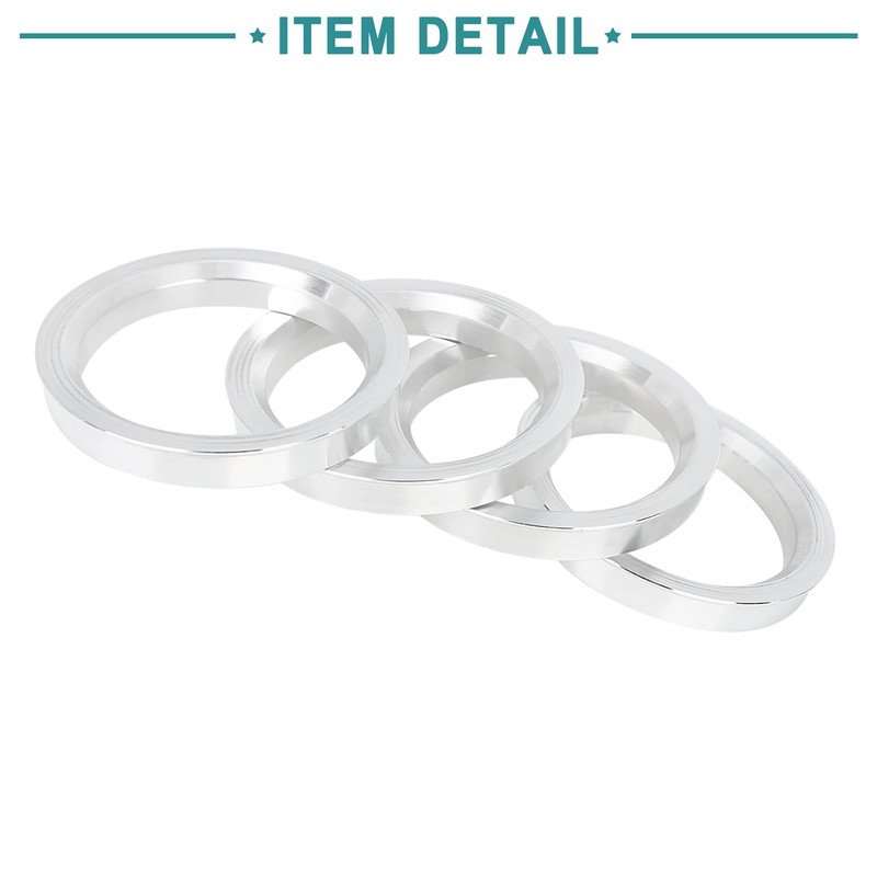 ACROPIX Car Hub Center Ring Wheel Bore Spacer Universal 67.1-54.1mm