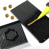 Bait Rolling Plate ABS Plastic Black Portable Lightweigh Fishing Bait