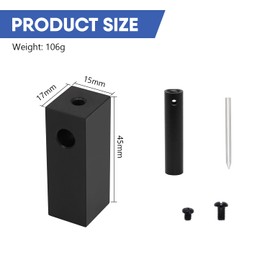 SCOTTCHEN Knife Maker’s Center Scribe, with Adjustable Carbide Tip for Marking Center Lines on Blades, Sharpener Scribe Centerline Scribe for Knifemakers-1 Pack