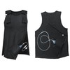 Mastectomy Recovery Tank Top with Drain Pockets Unisex Post Shoulder