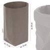 ONVAYA® Storage Basket Gold/Grey | Roll Up Box | Decorative