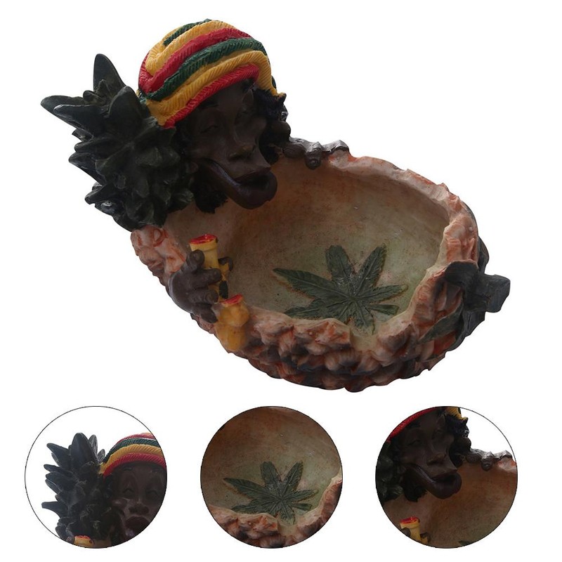 Pineapple Ashtray Resin Pineapple Figurines Smoking Ashtray Ash Holder for