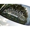 Lowered Kingdom Flame Windshield Rear Window Decal Car Sticker Banner