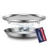 WAGENSTEIGER Stainless Steel Mesh Tray Set with Drip Pan, Air
