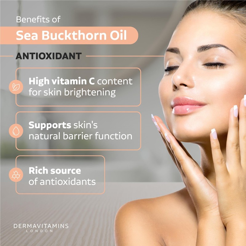 Dermavitamins 100% Pure Sea Buckthorn Oil - 30ml