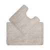 DC VOLTAGE Soft Bath Mat and U-Shaped Pedestal Toilet Mat