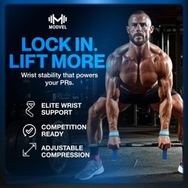 Modvel Wrist Brace & Wraps for Weightlifting, ThinRoyal Blue – Adjustable Support for Carpal Tunnel, Arthritis, Tendinitis & Injury Recovery