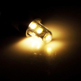 Luz LED de maíz, Bombillas LED E14 Lámpara de maíz para refrigerador, Campana extractora, máquina de Coser, bajo Consumo de energía y Ahorro de energía(Cálido 110 V)