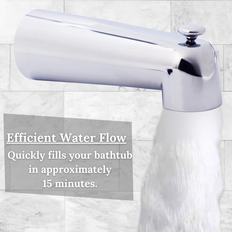 Westbrass A507D-1F-26 A507D-1F 7" Reach Wall Mount Tub Spout with