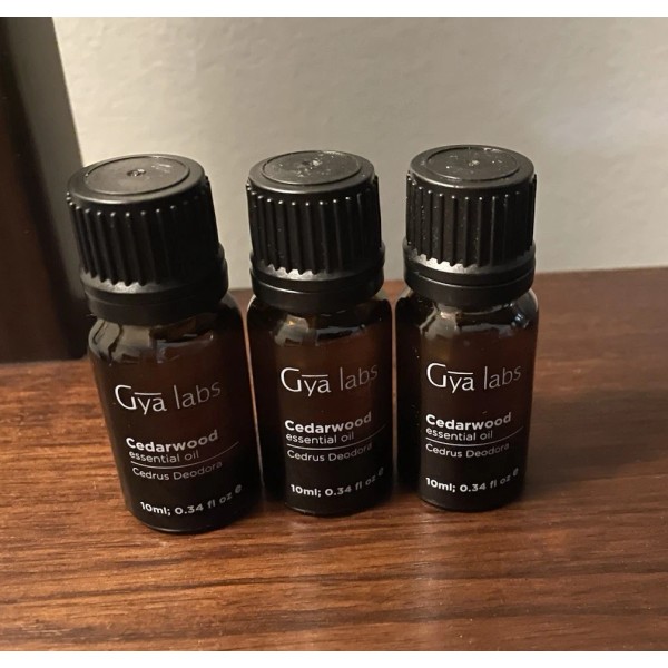 Gya Labs 3 Gya Labs Cedarwood Essential Oil Hair Growth