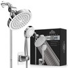 Shower Head With Handheld Combo, 6 Inch High Pressure Rainfall