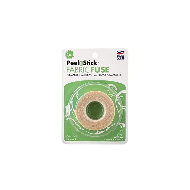 HeatnBond PeelnStick 3346 Fabric Fuse Adhesive 5/8" x 20 ft
