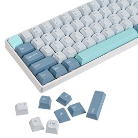 PBT shoko - Teclas personalizadas, 168 teclas de perfil de cerezo doble juego de tapas japonesas para teclado mecánico 60%/64/84/108 Cherry / Gateron MX ISO