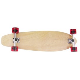 Natural Longboard Complete Cruiser Kick Tail - 76mm Wheels