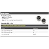 Marketplace Auto Parts Manual Locking Hubs - Roller Bearing -