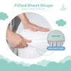 Waterproof Single Mattress Protector 90x190cm with 30cm Deep Pocket -