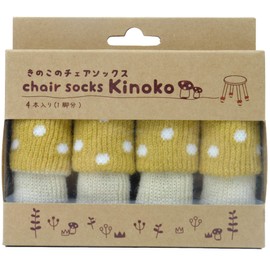 Toyo Case CSK-KNK-04 Chair Socks, Kalashitake, Mushrooms