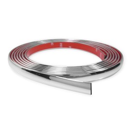 20 Feet Chrome Finish 5/8 Inches Auto Body Molding Trim and Wheel Well Trim