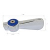 AA Faucet Cold Replacement Handle Only for Most (AA-122G)