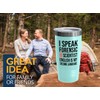 Forensic Teal Edition Ringneck Tumbler 20oz - I Speak Forensic