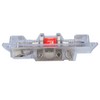 Lock 10MA Manija tubular recta función entrada y recámara, níquel